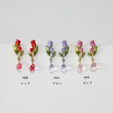 Enamel Dripping Tulip Sterling Silver Needle – Practical Gifts — 10