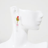 Enamel Dripping Tulip Sterling Silver Needle – Practical Gifts — 17