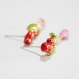 Enamel Dripping Tulip Sterling Silver Needle – Practical Gifts — 13