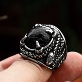 Stainless Steel Snake Casting Ring Titanium Steel – Unique Gift Ideas — 7
