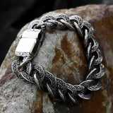 Men's Titanium Stainless Steel Casting Vintage – Jewelry Gift Ideas — 9