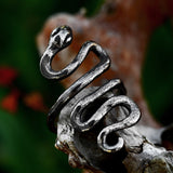 Stainless Steel Zodiac Snake Ring Personality – Special Occasion Gifts — 6