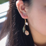 Tulip Vintage Flower Stud Earrings Special-interest – Thoughtful Gifts — 12