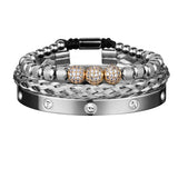 3 Rhinestone Ball Ten Diamond Bracelet Suit – Jewelry Gift Ideas — 15