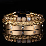 3 Rhinestone Ball Ten Diamond Bracelet Suit – Jewelry Gift Ideas — 10