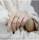 Anti-Sky Blue Topaz Ring For Women – Gifts for Her — 2