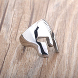 Stainless Steel Titanium Three-color Helmet Ring – Useful Gifts — 9