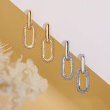 Fashion Personality Copper Gold Plated Zircon – Stylish Gifts — 9