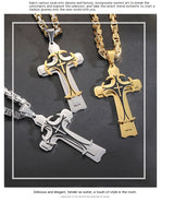 Fashion Jewelry Christian Trinity Latin Cross – Jewelry Gift Ideas — 14