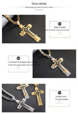 Fashion Jewelry Christian Trinity Latin Cross – Jewelry Gift Ideas — 16