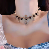 Y2g Hot Girl Dark Cross Necklace For Women – Jewelry Gift Ideas — 2