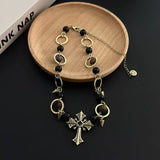 Y2g Hot Girl Dark Cross Necklace For Women – Jewelry Gift Ideas — 8