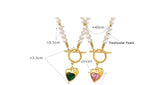 Women's Zircon Heart Shaped Love Titanium Steel – Jewelry Gift Ideas — 8