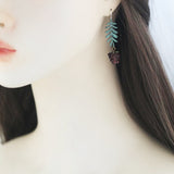 Raspberry Dark Style Two-dimensional Earrings – Stylish Gifts — 13