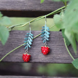 Raspberry Dark Style Two-dimensional Earrings – Stylish Gifts — 14