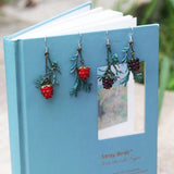 Raspberry Vintage Berry Mori Style Leaves Distressed – Stylish Gifts — 13