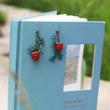 Raspberry Vintage Berry Mori Style Leaves Distressed – Stylish Gifts — 10
