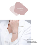 S925 Silver Bracelet Female Leaf Oval Bracelet – Jewelry Gift Ideas — 3
