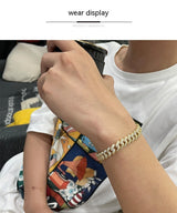 Cuban Link Chain Bracelet Men's Fashion Hip Hop – Jewelry Gift Ideas — 3