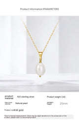 Natural Freshwater Pearl Baroque Oval – Small Gift Ideas — 10