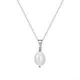 Natural Freshwater Pearl Baroque Oval – Small Gift Ideas — 12