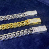 8mm Stainless Steel Inlaid Vvs Moissanite Buckle – Jewelry Gift Ideas — 7