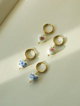 Retro Chinese Style Heart-shaped Blue And White – Stylish Gifts — 9