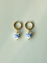 Retro Chinese Style Heart-shaped Blue And White – Stylish Gifts — 8