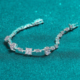 Women's Fashion Sterling Silver Moissanite Shaped – Stylish Gifts — 2