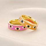 Fashion Titanium Steel Couple Ring For Women – Stylish Gifts — 12