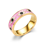 Fashion Titanium Steel Couple Ring For Women – Stylish Gifts — 6