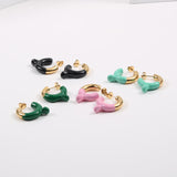 Fashion Teardrop Epoxy Multicolor Earrings – Stylish Gifts — 10