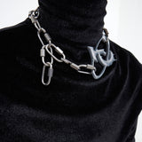 Original Niche Heavy Industry Metal Lock Necklace – Jewelry Gift Ideas — 11