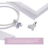 Rainbow Color S925 Sterling Silver Pendant Ornaments – Stylish Gifts — 4