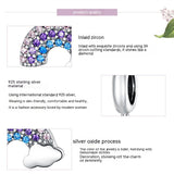Rainbow Color S925 Sterling Silver Pendant Ornaments – Stylish Gifts — 7