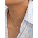 Natural Rice Grain Pearl Simplicity Titanium – Jewelry Gift Ideas — 5