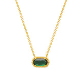 Fashion Oval Turquoise Inlaid Necklace – Jewelry Gift Ideas — 9