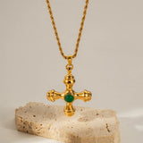 Fashion Personality Cross Pendant Necklace – Jewelry Gift Ideas — 7
