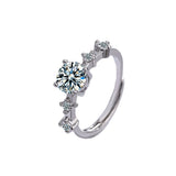 Women's Fashion Flash Zirconium Diamond Ring – Stylish Gifts — 11