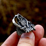 Stainless Steel Casting Death Sickle Retro Titanium – Gifts for Him — 5