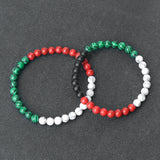 Colorful Stone Bead Stretch Beaded Hand – Practical Gifts — 19