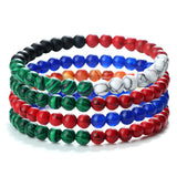 Colorful Stone Bead Stretch Beaded Hand – Practical Gifts — 12