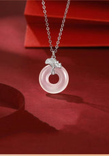 Peace Buckle S925 Silver Necklace – Jewelry Gift Ideas — 16