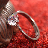 Diamond Ring Simulation Women's Ring Moissanite – Gifts for Couples — 5