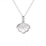 S999 Sterling Silver Shell Necklace For Women Ins – Jewelry Gift Ideas — 6