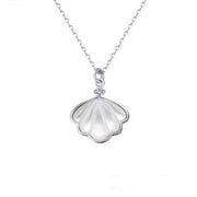 S999 Sterling Silver Shell Necklace For Women Ins – Jewelry Gift Ideas — 6