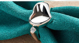 Silver Mouth Ring Women's Fashion Accessories – Stylish Gifts — 4
