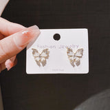 Women's Fashionable Elegant Butterfly-shaped Earrings – Gifts for Her — 16