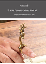 Lucky Deer Anti-finger Smoked Yellow Release Finger – Surprise Gifts — 8