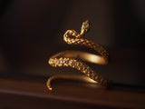 Gold Snake Retro With Opening Adjustable – Small Gift Ideas — 5